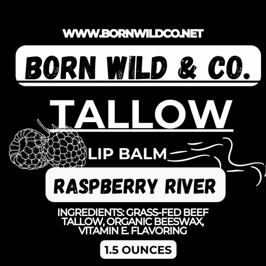 River Raspberry Tallow Lip Balm