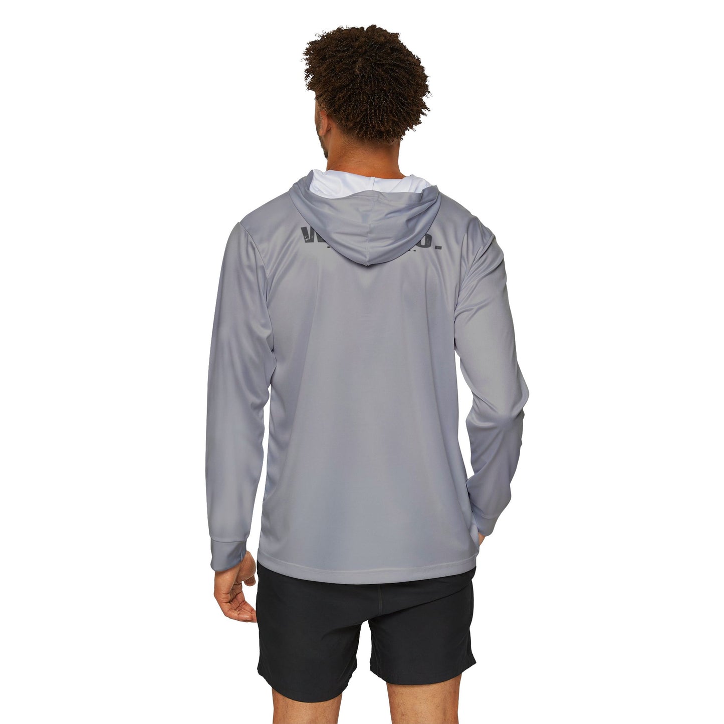 Bass Hunter Fishing Hoodie — Men's Sports Warmup Hoodie with Bass Design