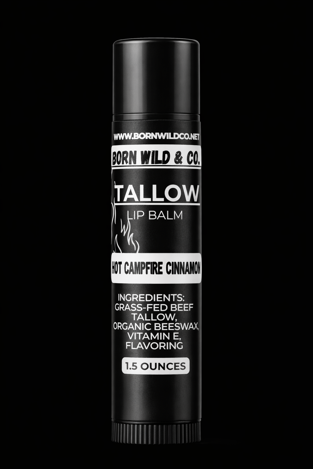 Hot Campfire Cinnamon Lip Balm