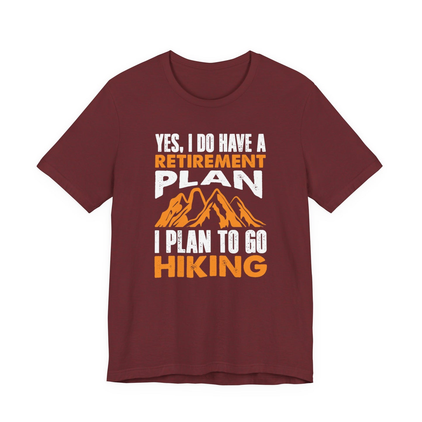 Vibrant Hike-Into-Retirement Tee