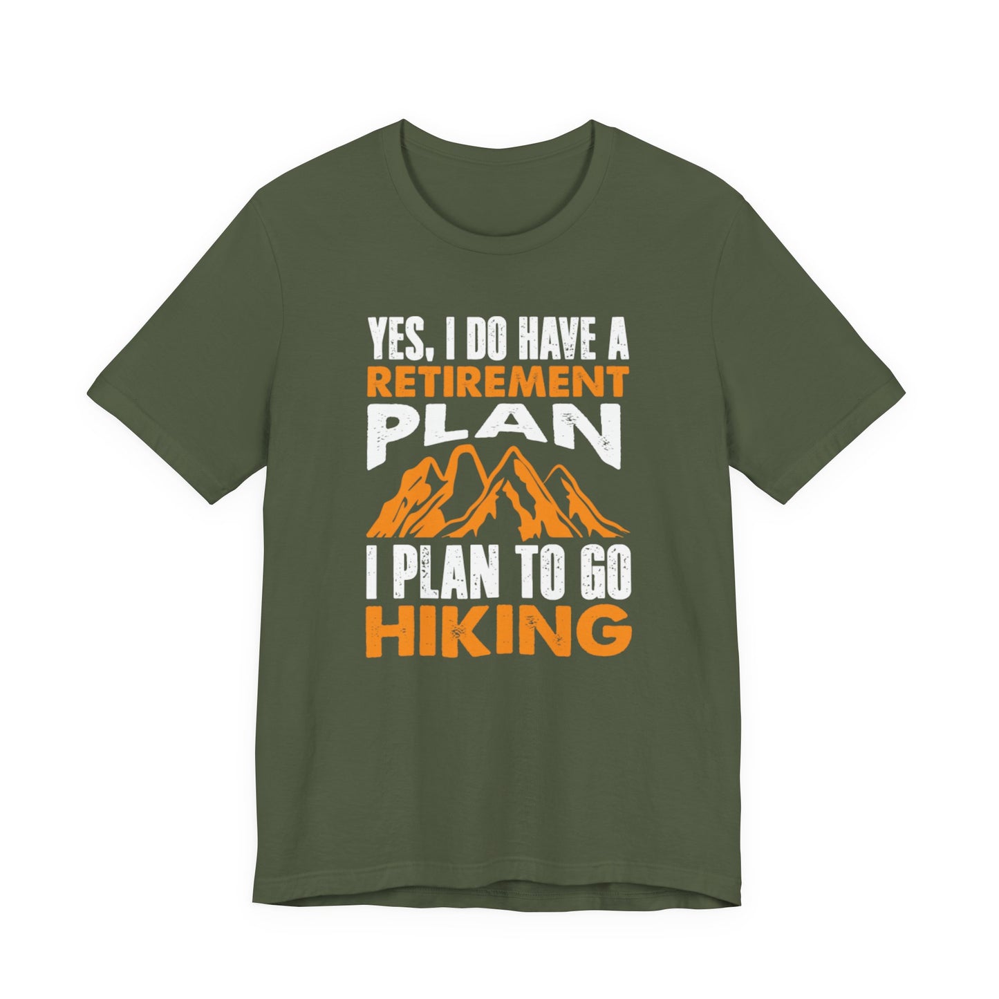 Vibrant Hike-Into-Retirement Tee