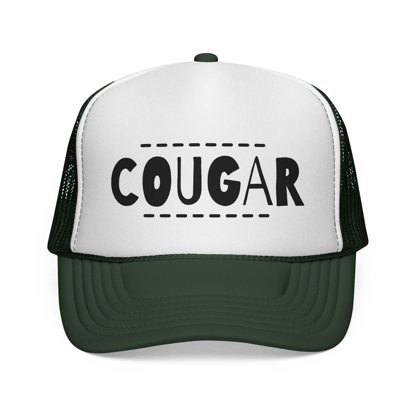 Cougar Trucker Cap - Funny  Baseball Hat for Outdoors,  Gift