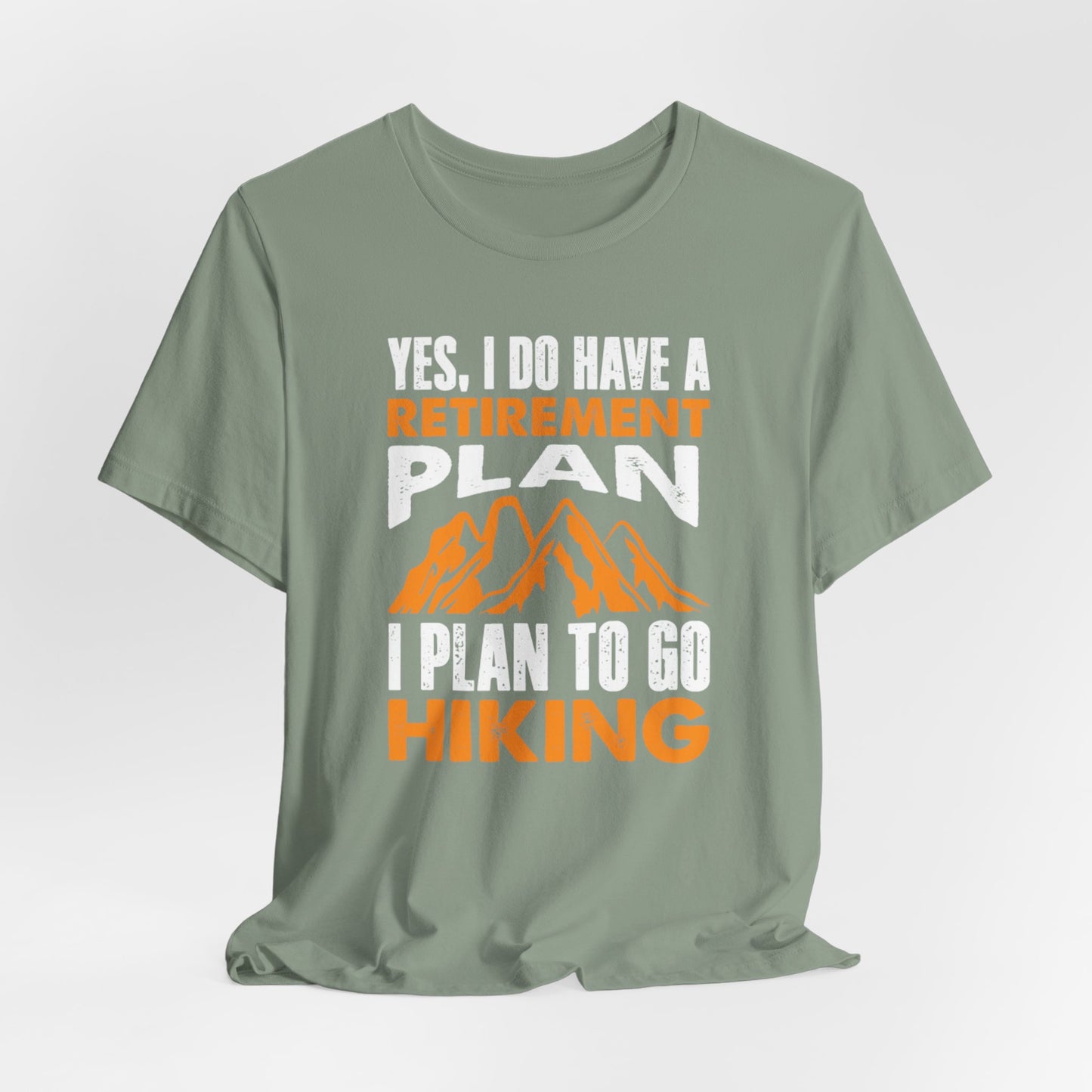Vibrant Hike-Into-Retirement Tee