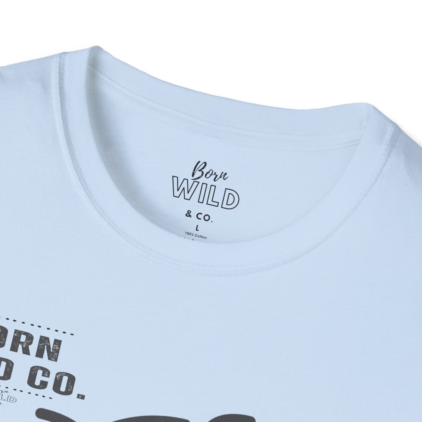 Hiking Hair T-Shirt — Bold Typography Casual Tee