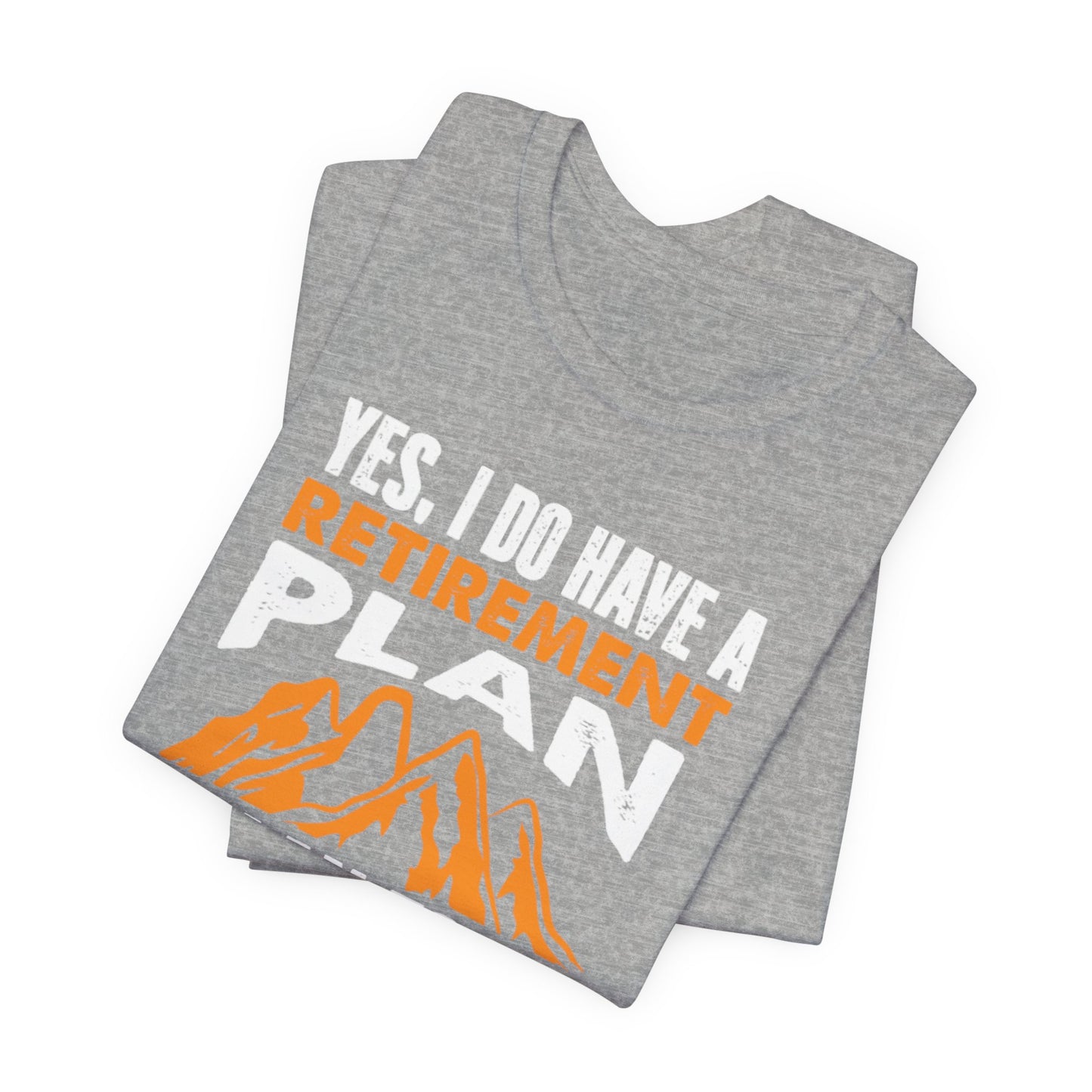 Vibrant Hike-Into-Retirement Tee