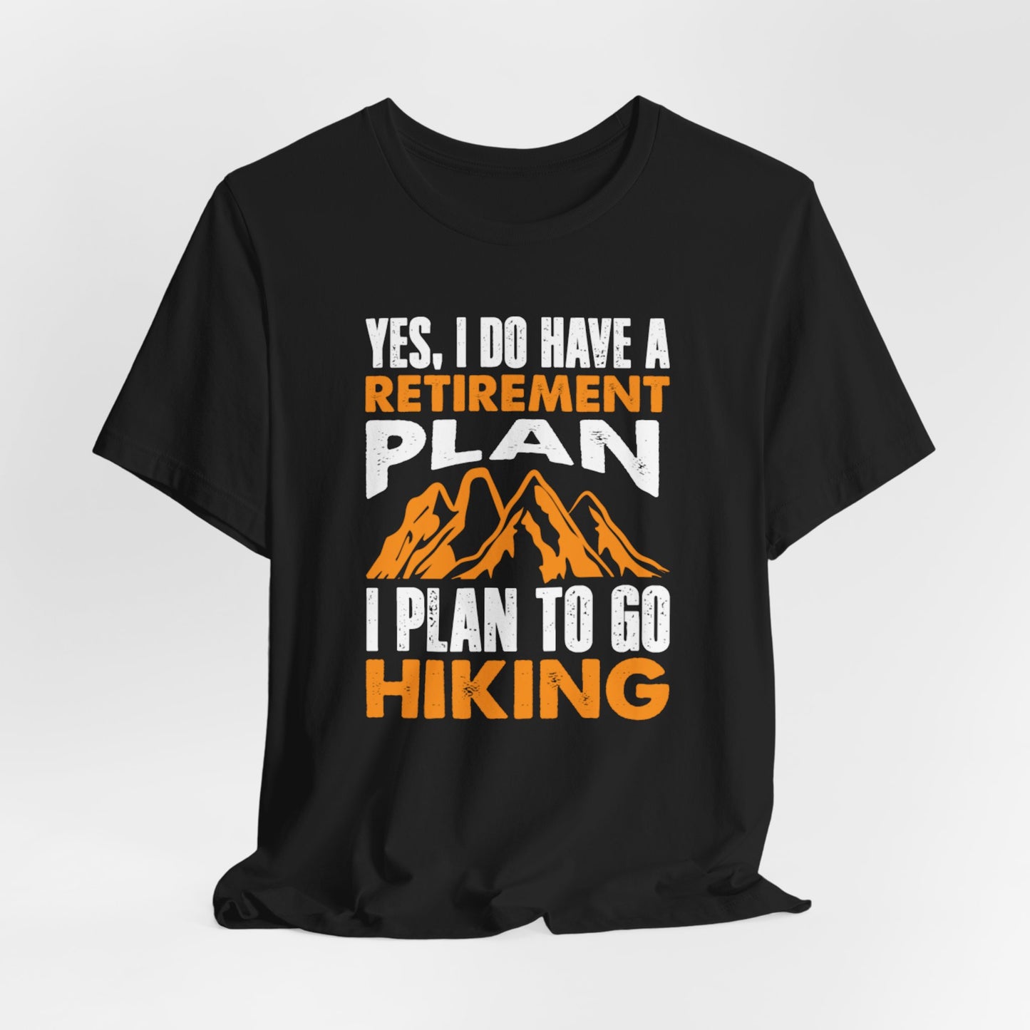 Vibrant Hike-Into-Retirement Tee