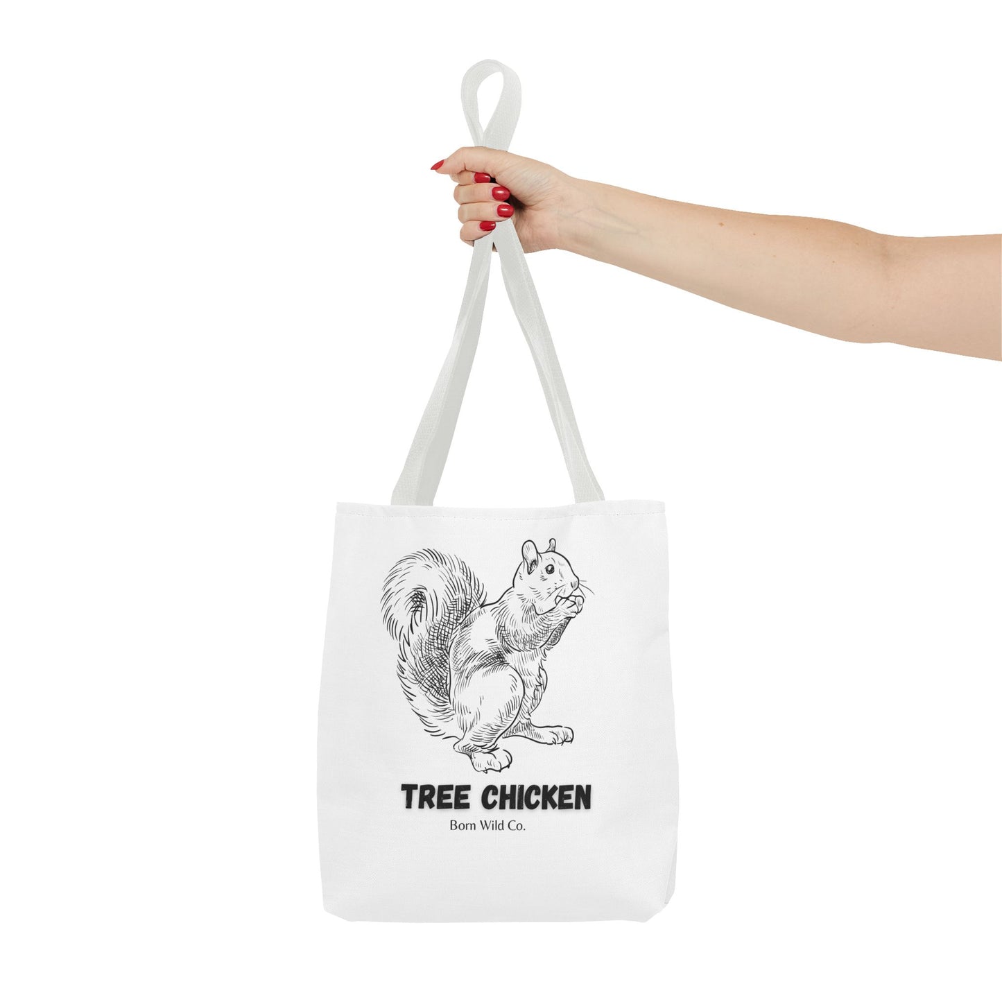 Tree Chicken Tote Bag