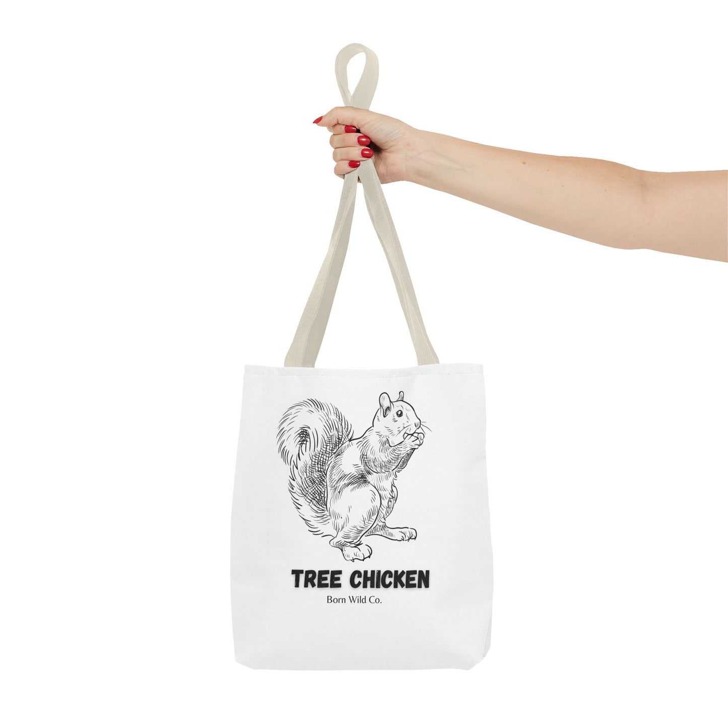Tree Chicken Tote Bag