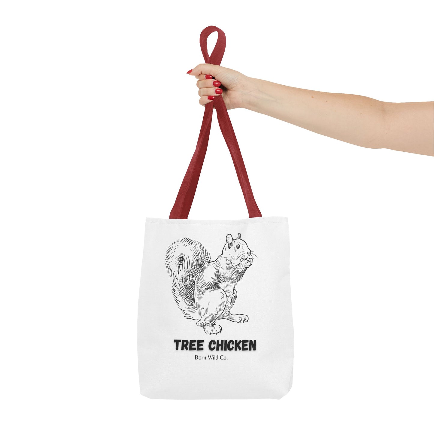 Tree Chicken Tote Bag