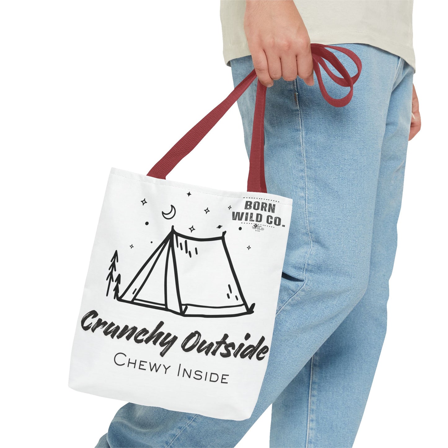 Crunchy Outside, Chewy Inside Tote Bag