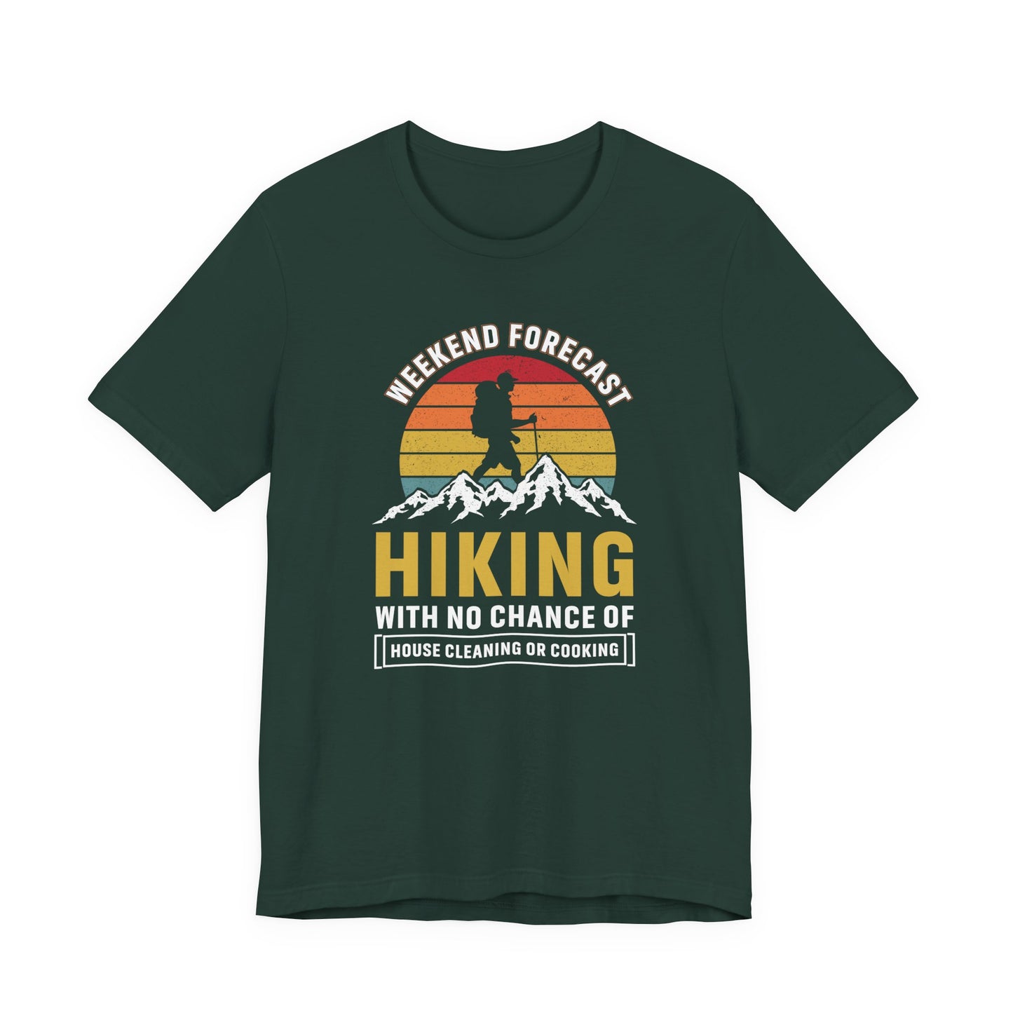 Adventure-Calling Hiking Graphic Tee