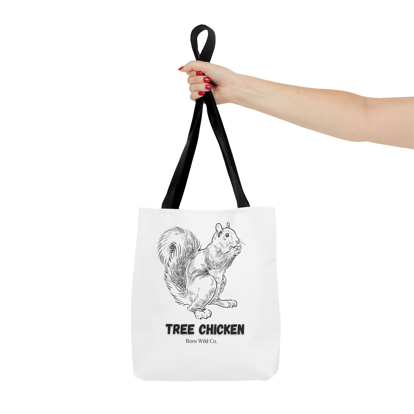 Tree Chicken Tote Bag