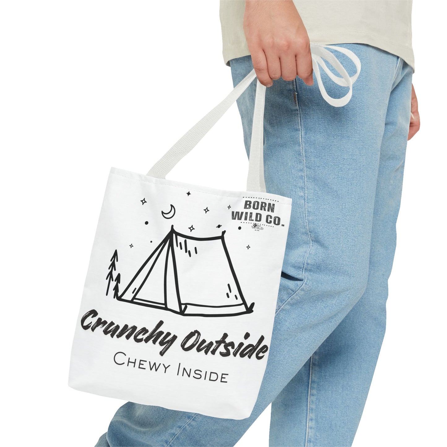 Crunchy Outside, Chewy Inside Tote Bag