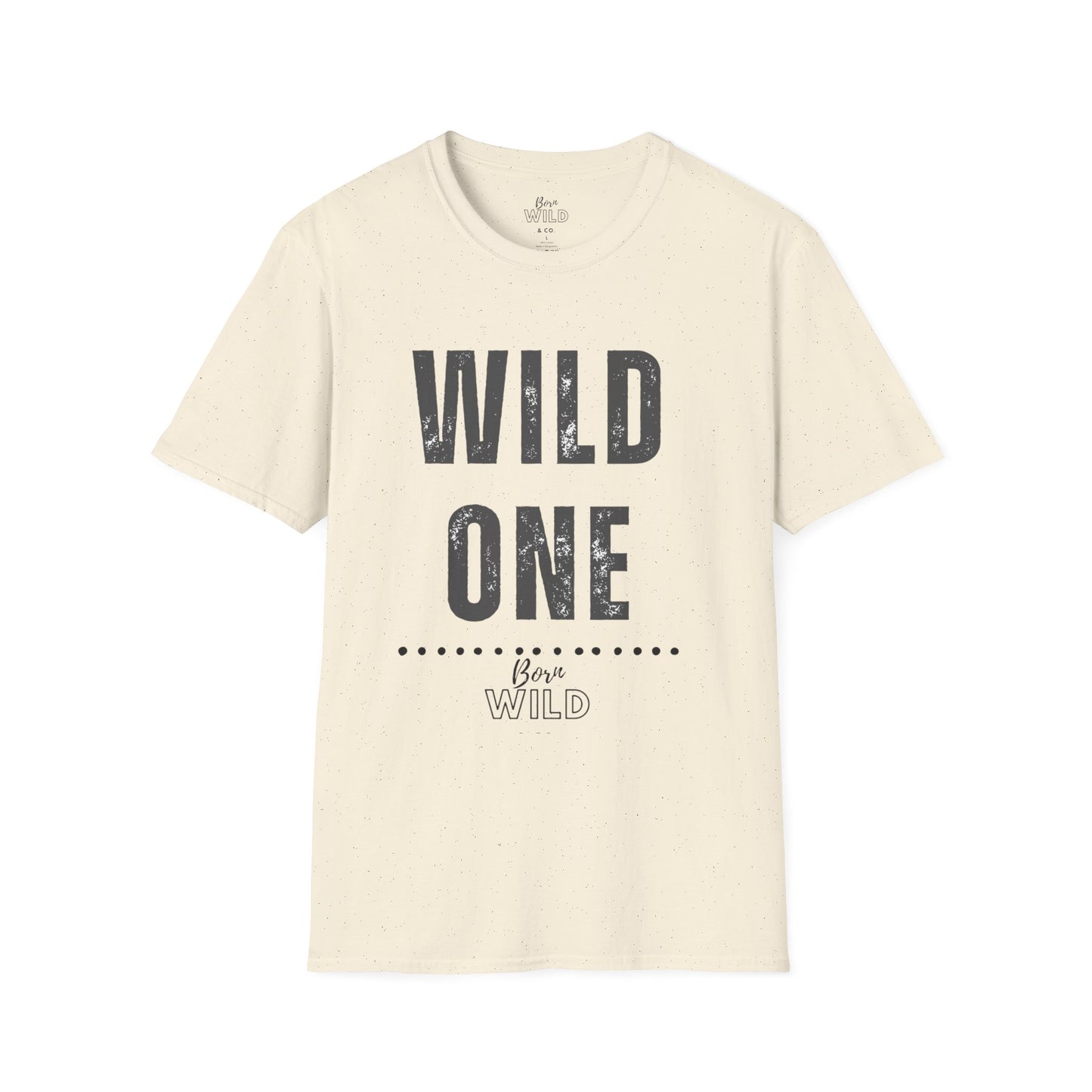Wild One T-Shirt — 'Wild One' Bold Typography Casual Tee