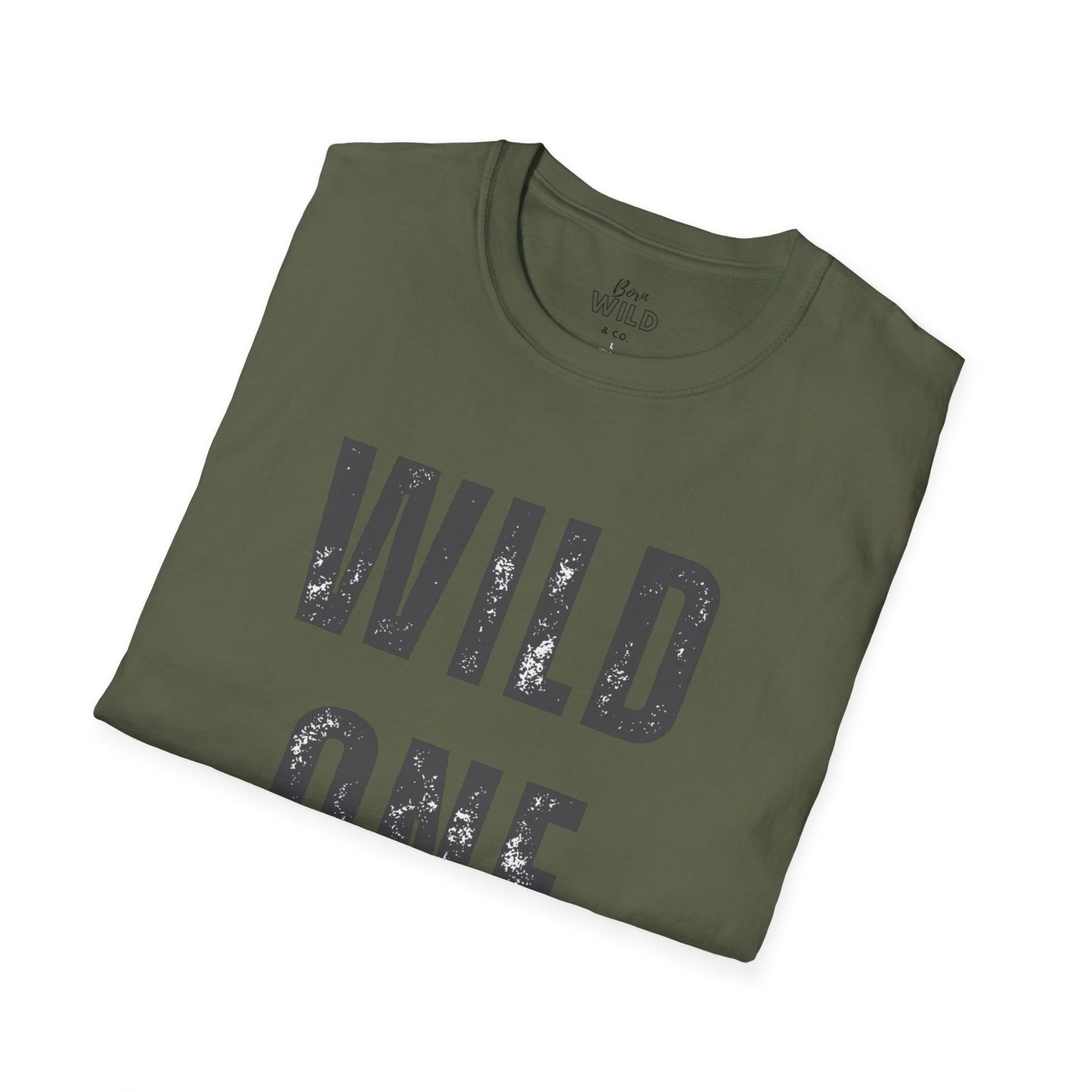 Wild One T-Shirt — 'Wild One' Bold Typography Casual Tee