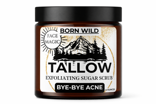 Bye-Bye Acne Face Tallow Sugar Scrub