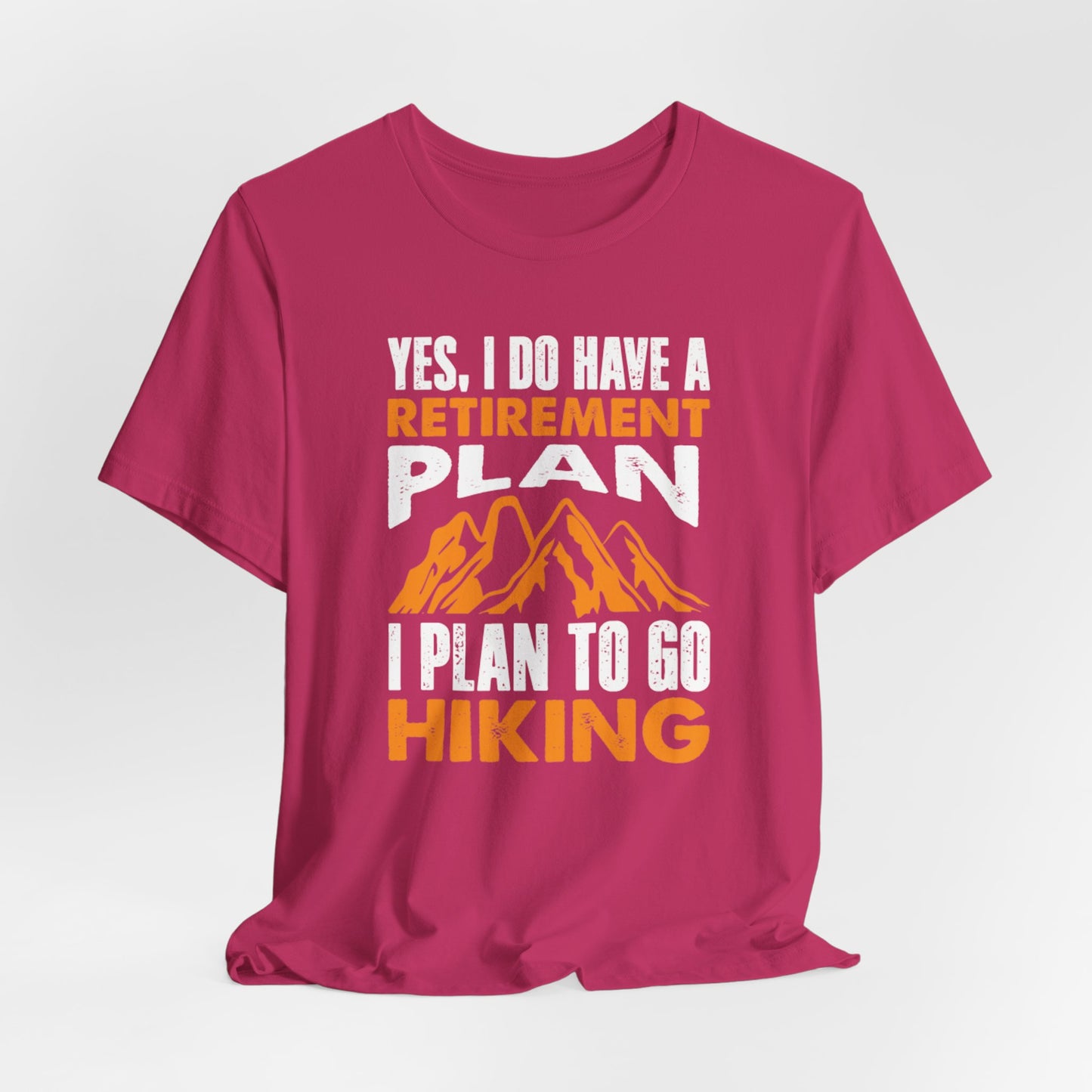 Vibrant Hike-Into-Retirement Tee