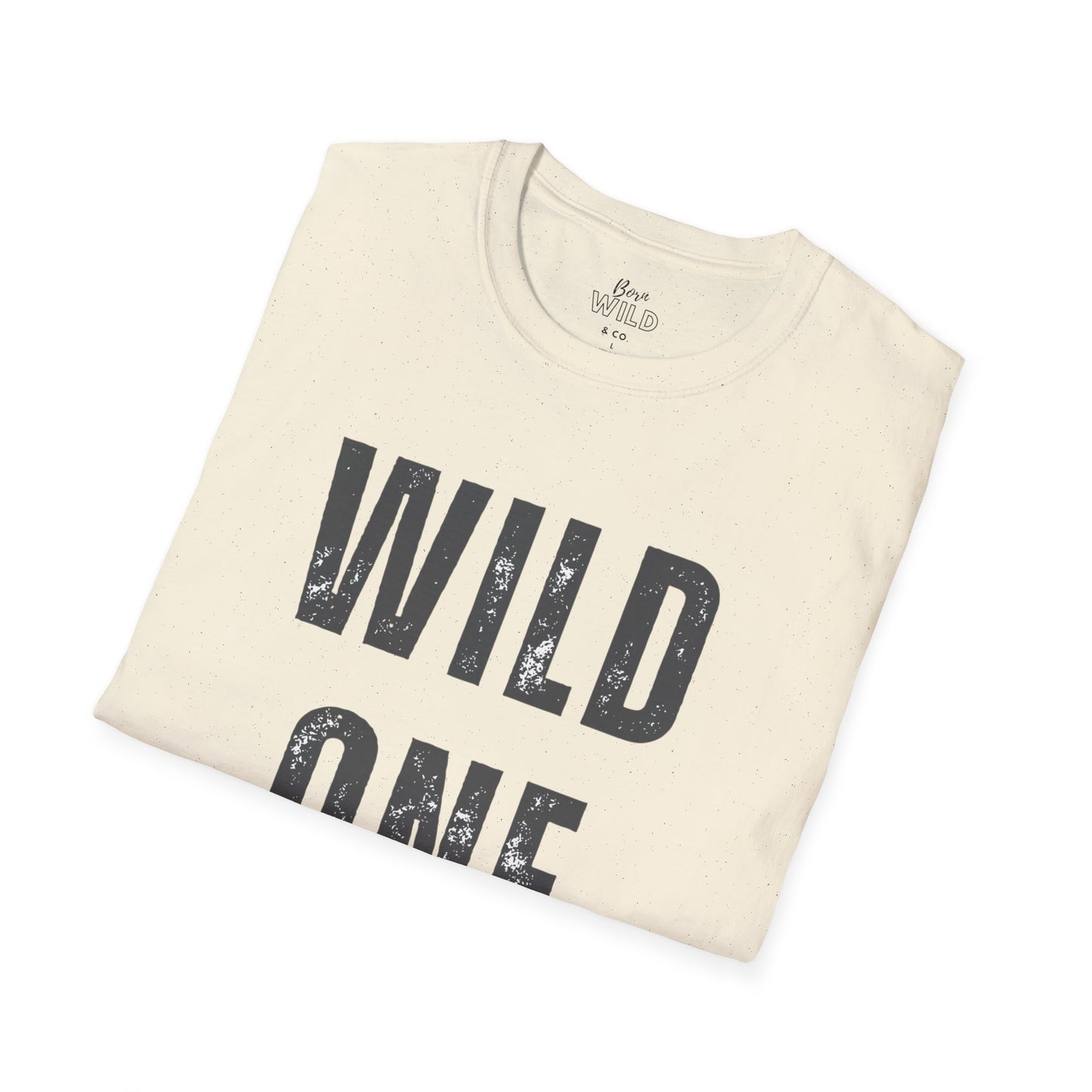 Wild One T-Shirt — 'Wild One' Bold Typography Casual Tee