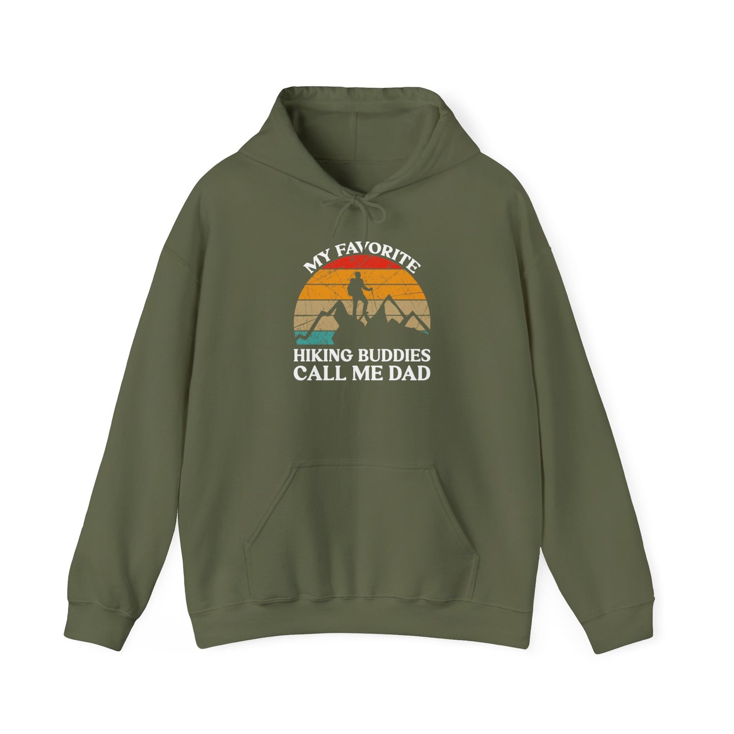 Cheerful Trail Dad Hoodie