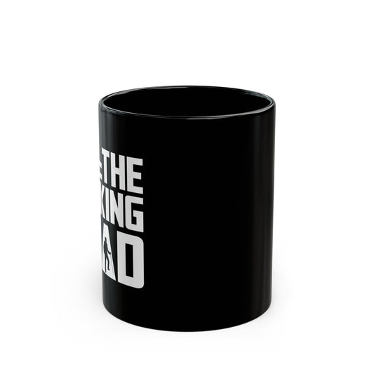 Smoldering Black Hiking Dad Mug