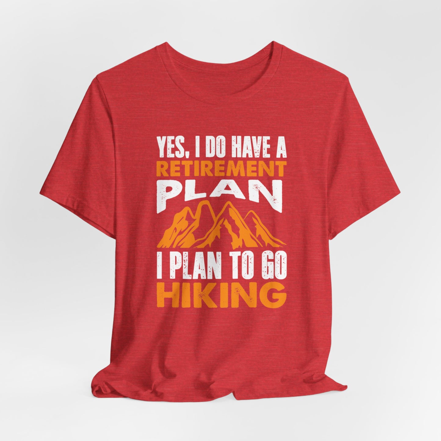 Vibrant Hike-Into-Retirement Tee