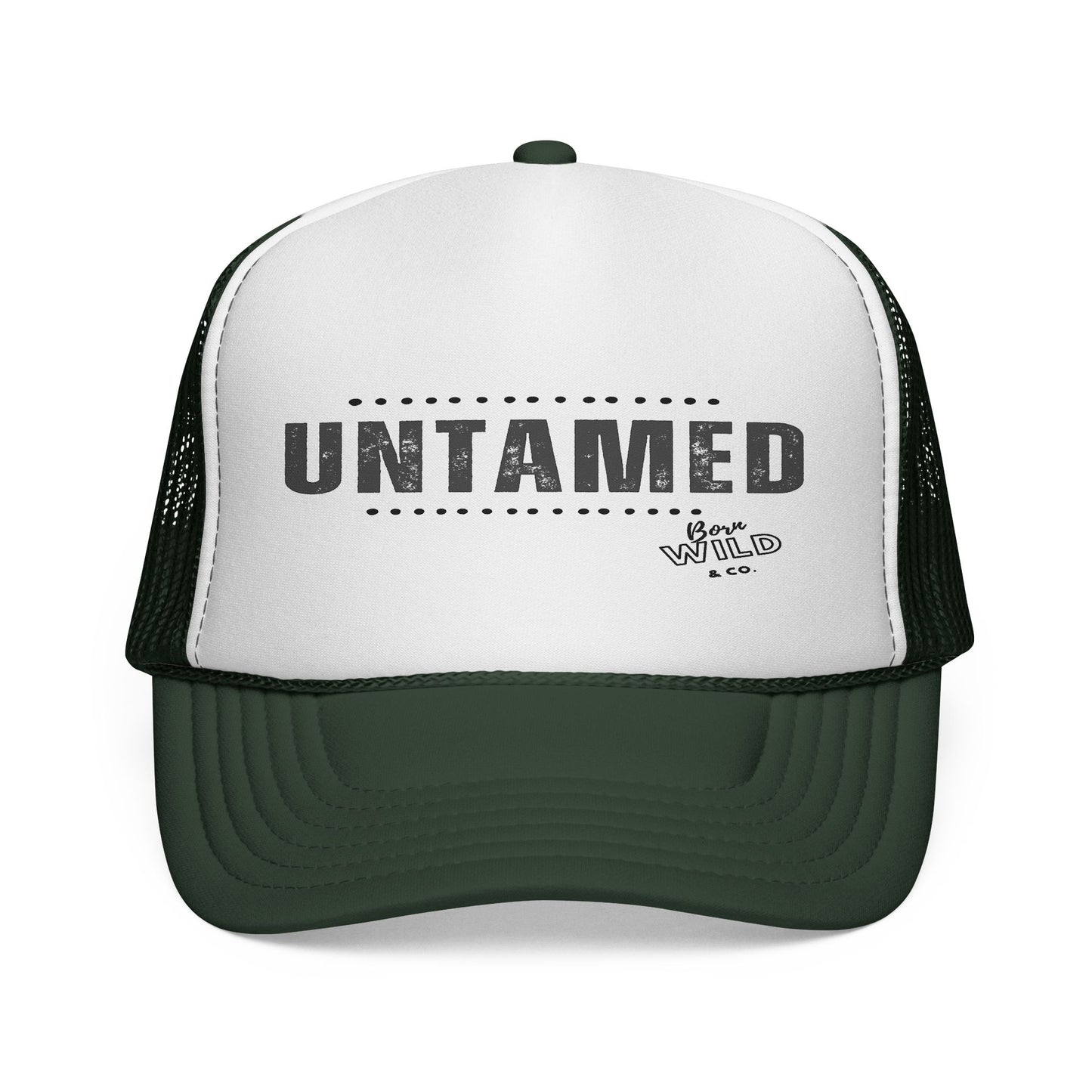 Untamed Trucker Cap - Funny  Baseball Hat for Outdoors,  Gift