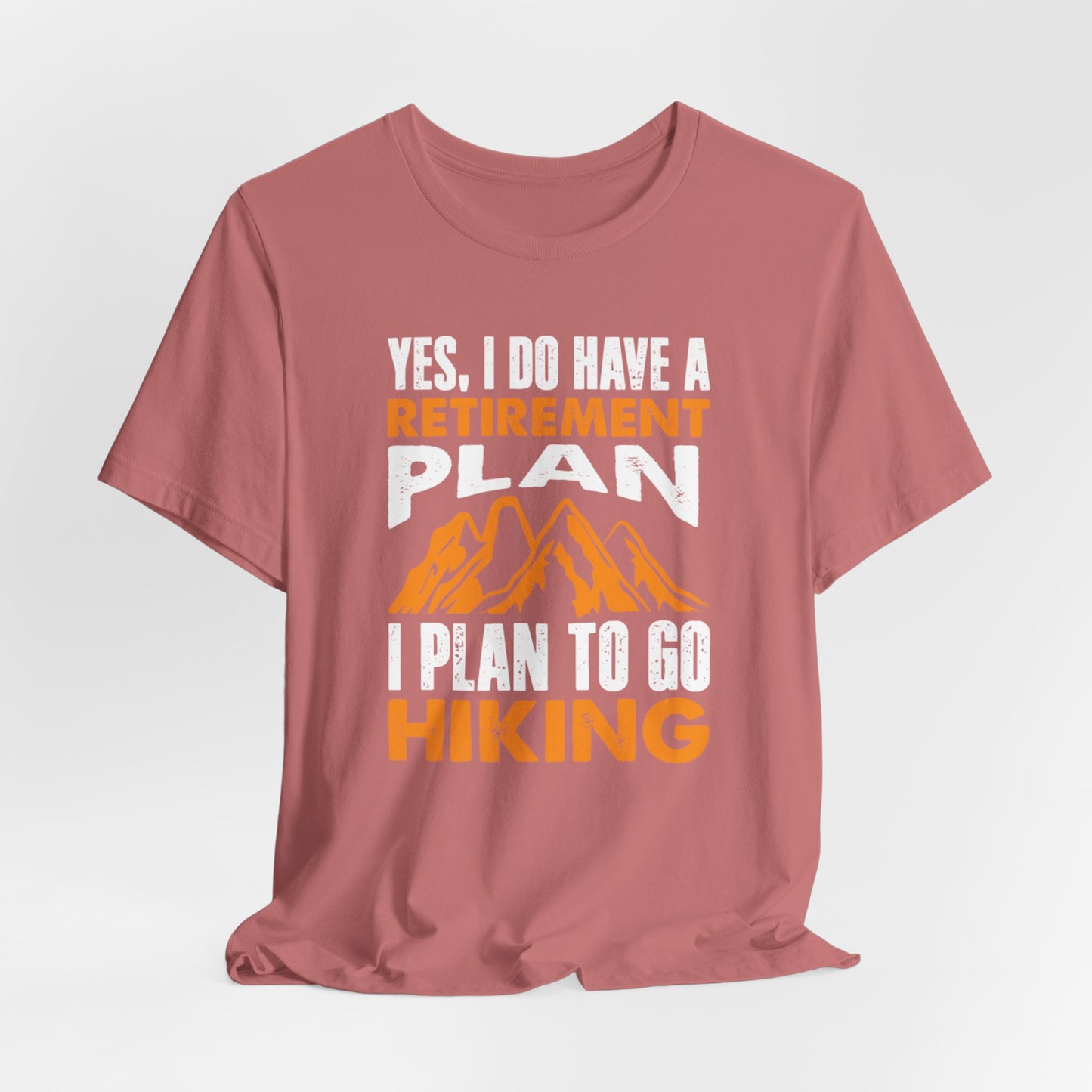 Vibrant Hike-Into-Retirement Tee