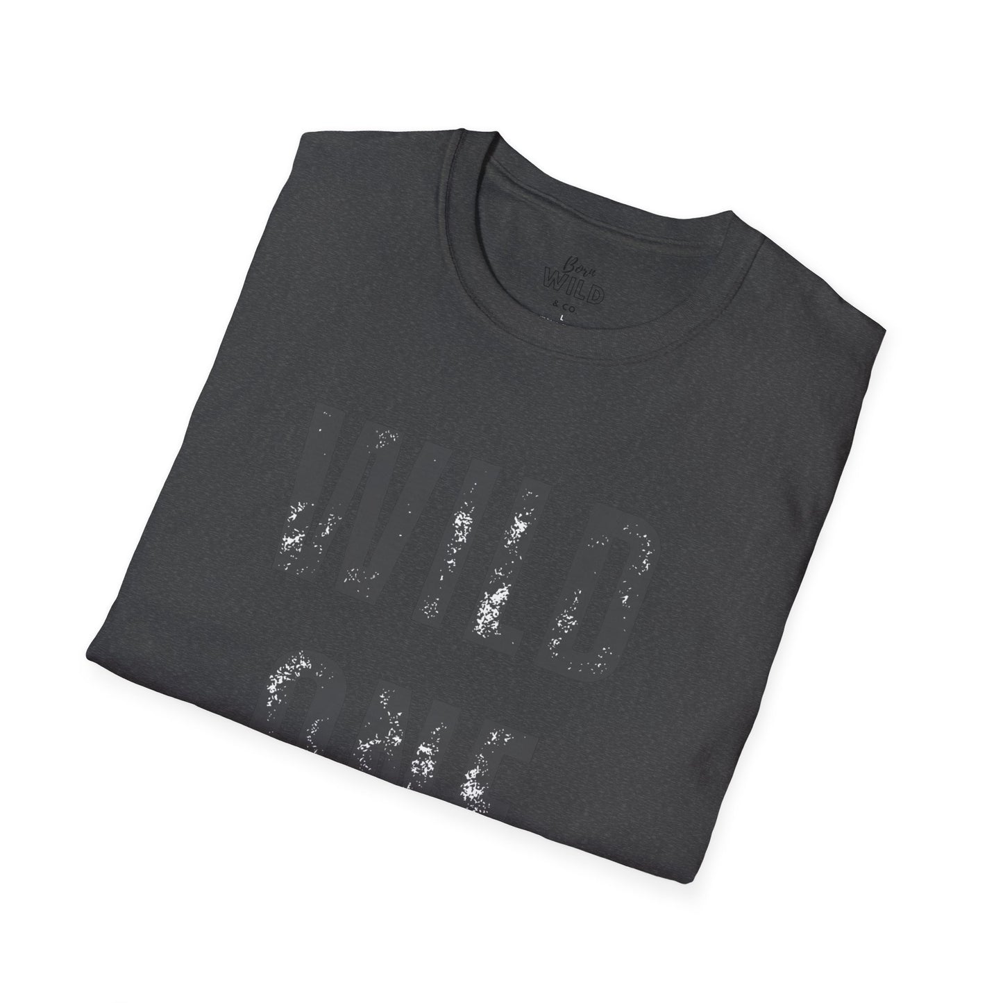 Wild One T-Shirt — 'Wild One' Bold Typography Casual Tee