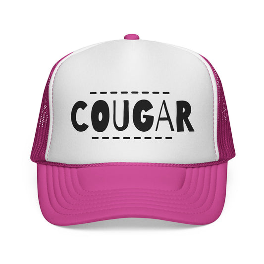 Cougar Trucker Cap - Funny  Baseball Hat for Outdoors,  Gift