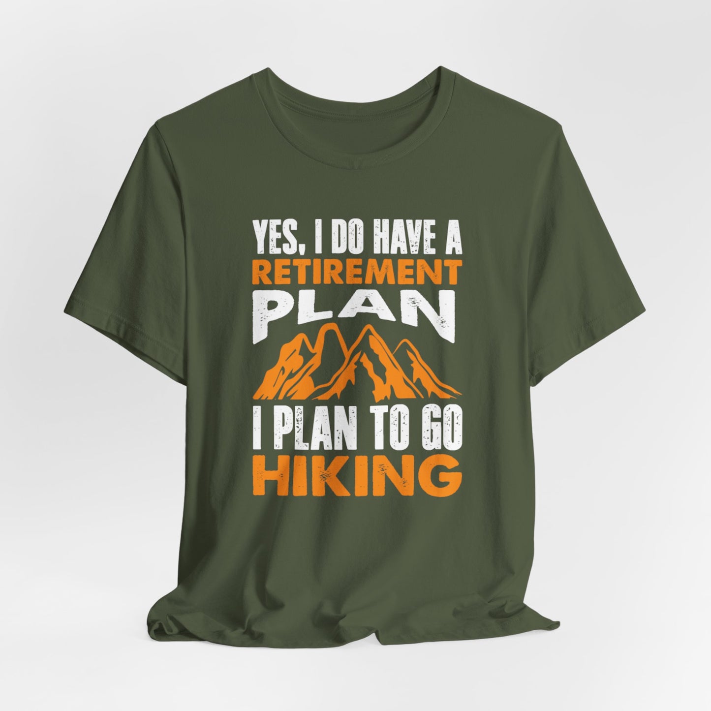 Vibrant Hike-Into-Retirement Tee