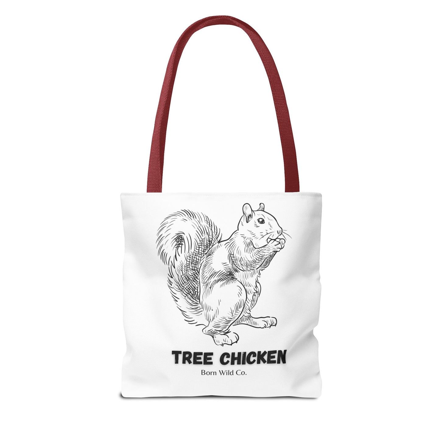 Tree Chicken Tote Bag