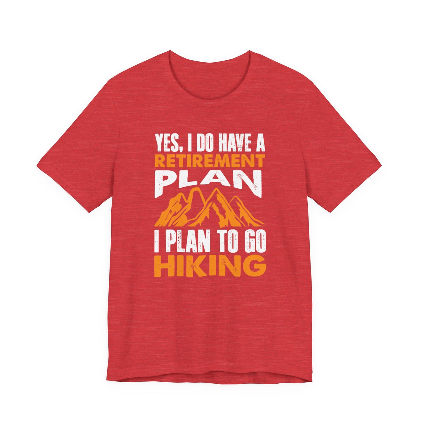Vibrant Hike-Into-Retirement Tee