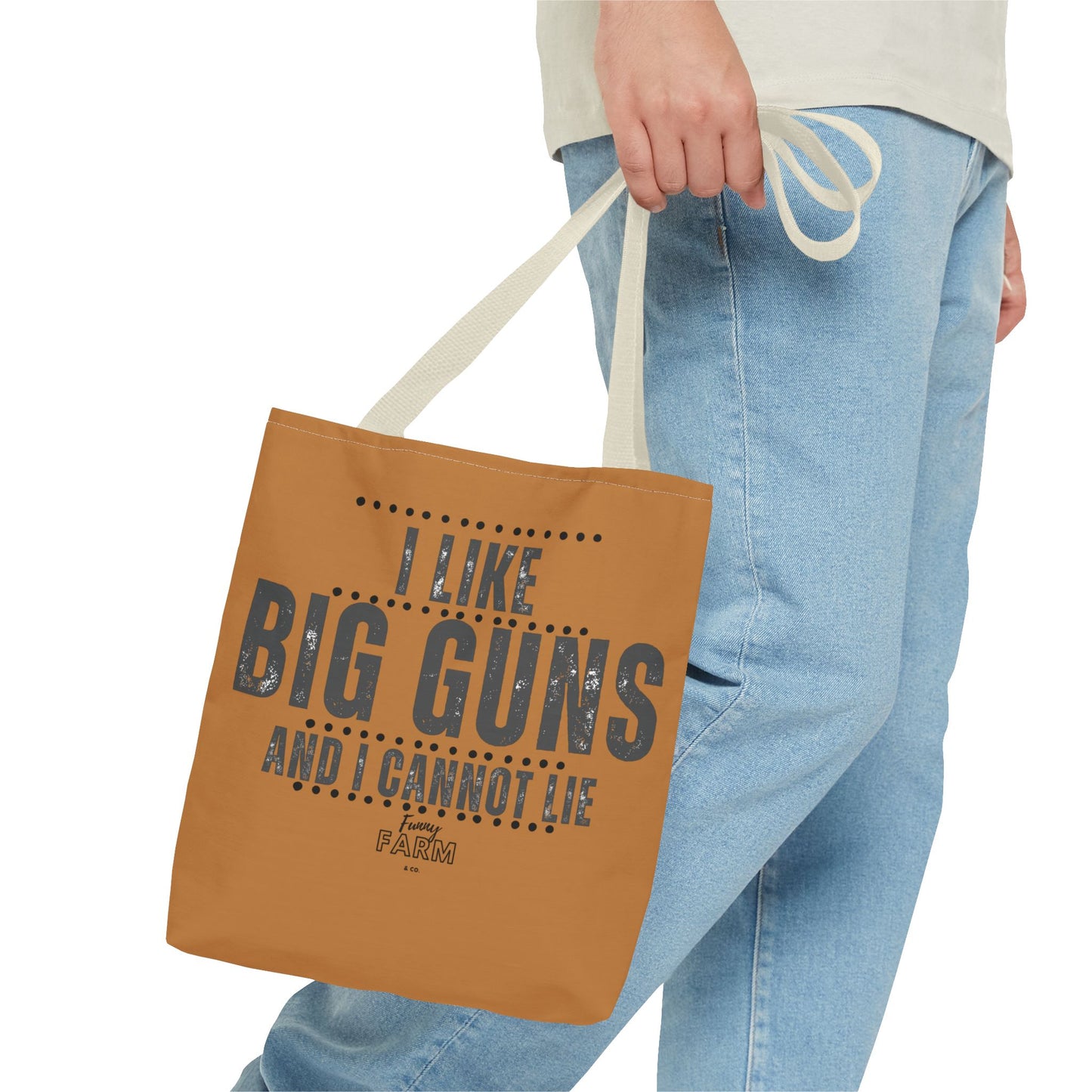 I Like Big Guns and I Cannot Lie Tote