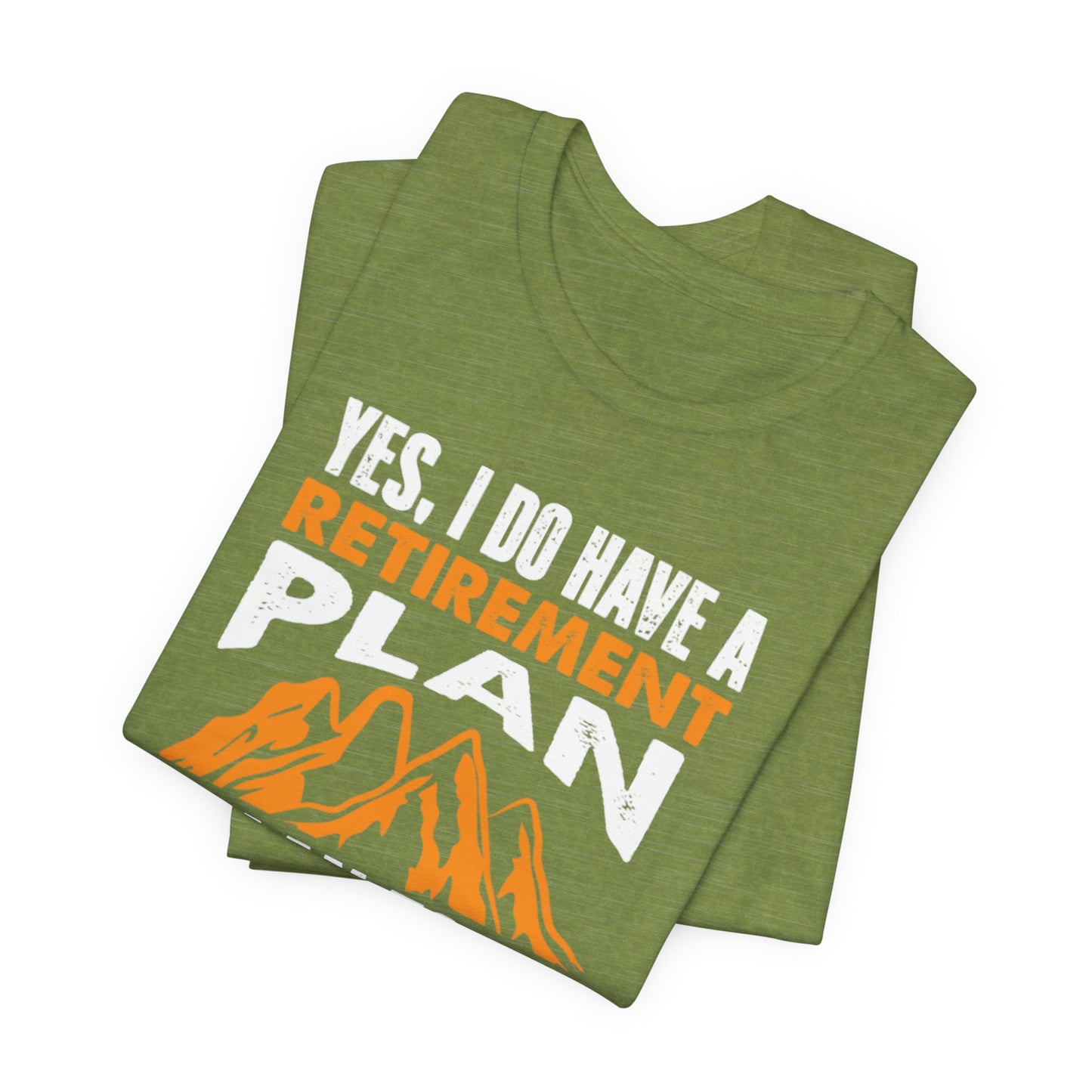 Vibrant Hike-Into-Retirement Tee