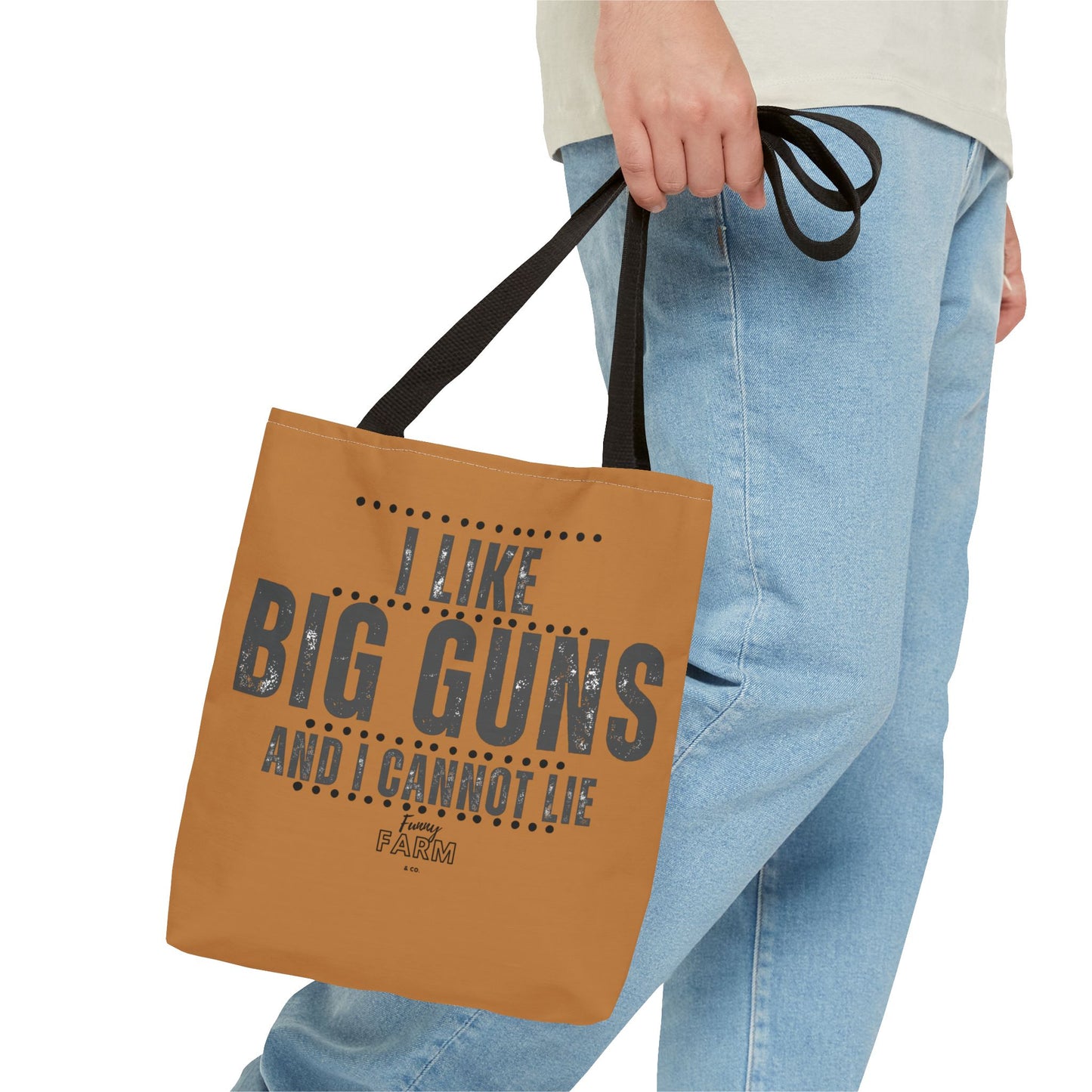 I Like Big Guns and I Cannot Lie Tote