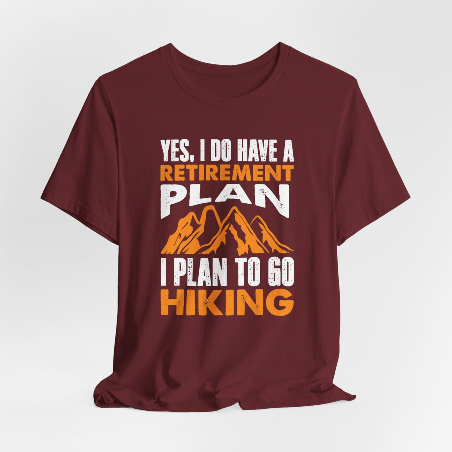 Vibrant Hike-Into-Retirement Tee