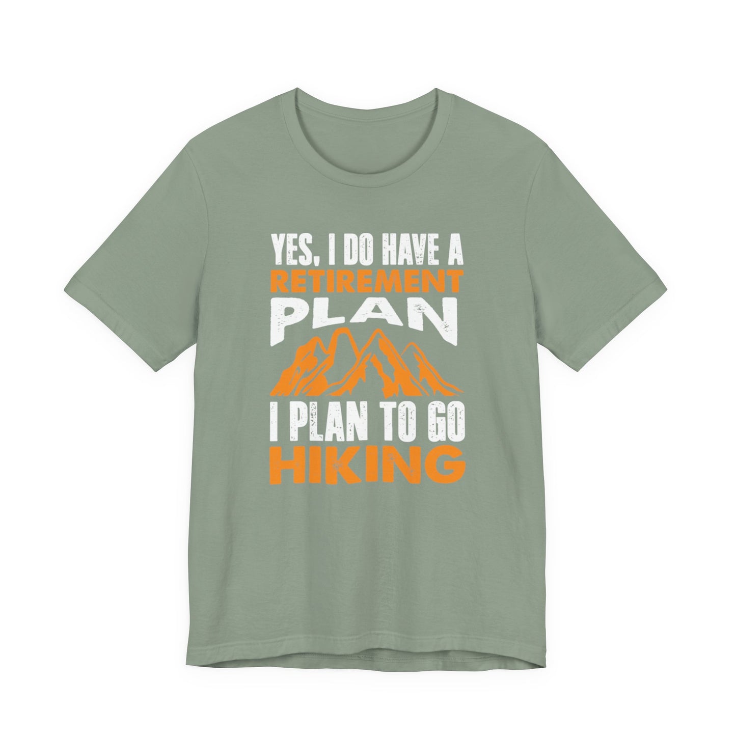 Vibrant Hike-Into-Retirement Tee