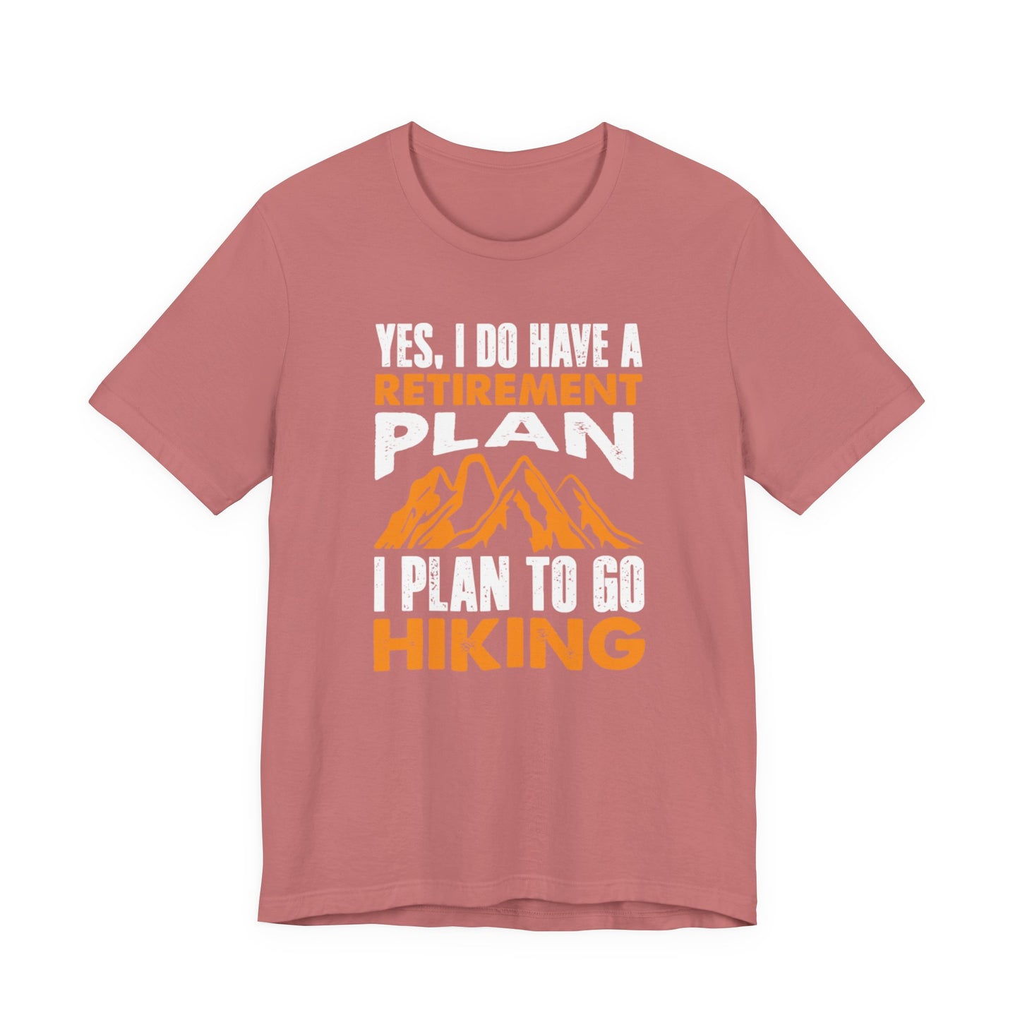 Vibrant Hike-Into-Retirement Tee