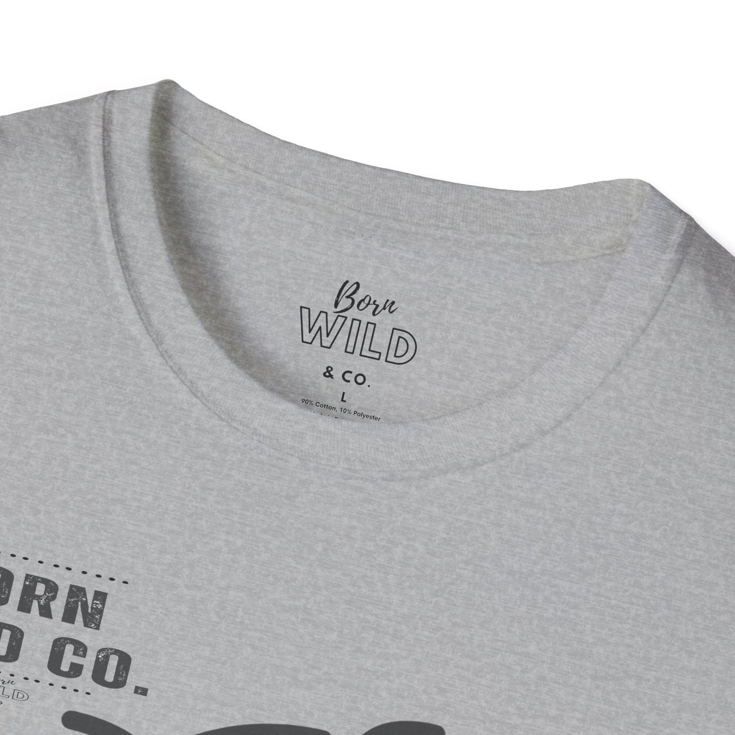 Hiking Hair T-Shirt — Bold Typography Casual Tee