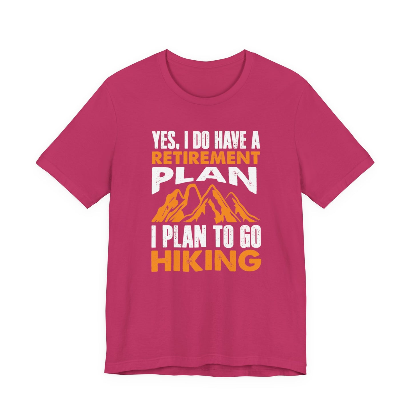Vibrant Hike-Into-Retirement Tee