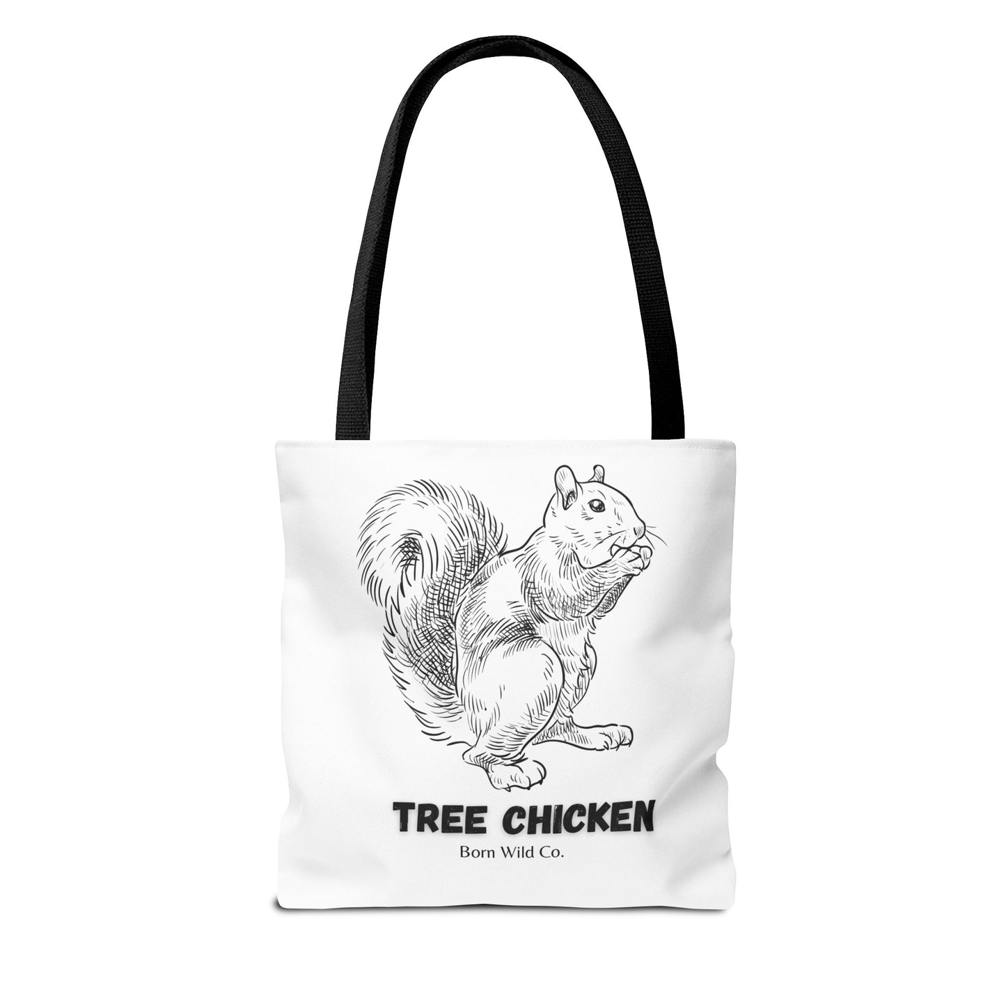 Tree Chicken Tote Bag