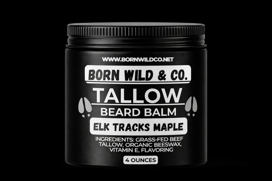 ELK TRACKS MAPLE TALLOW BEARD BALM