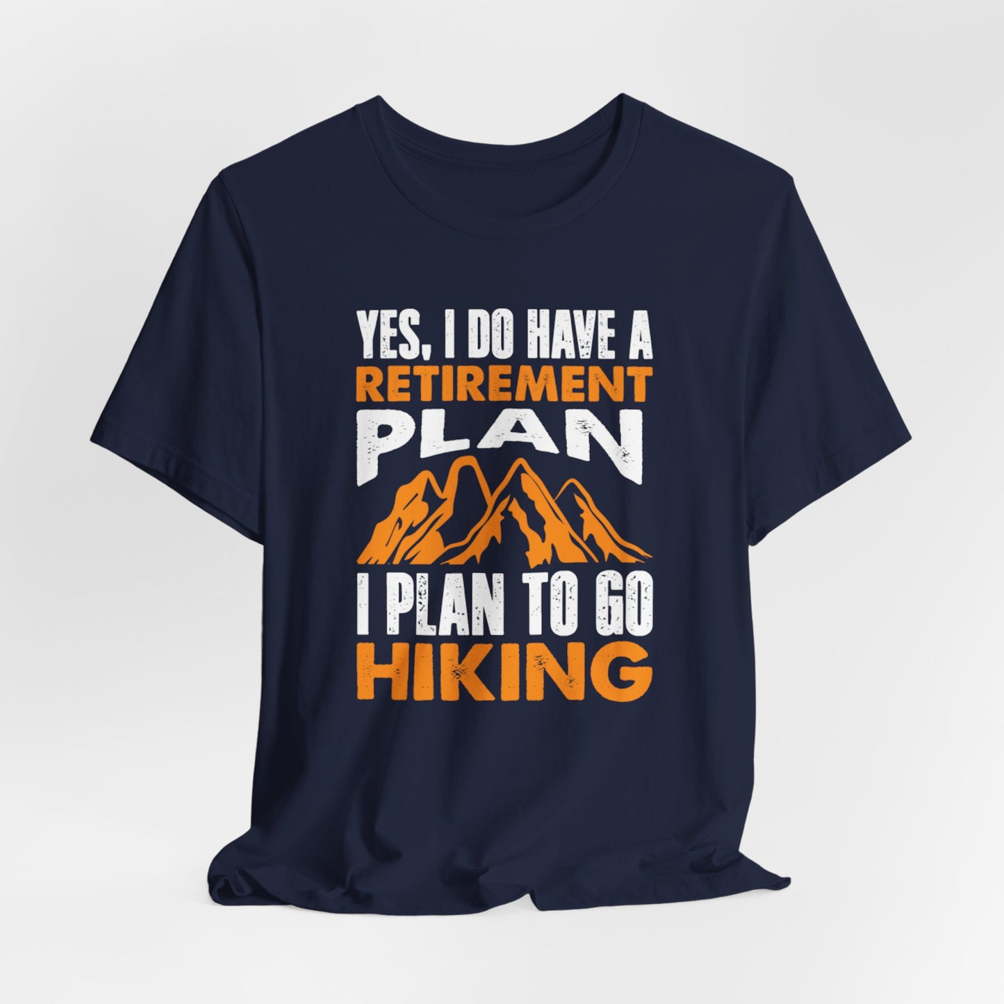 Vibrant Hike-Into-Retirement Tee