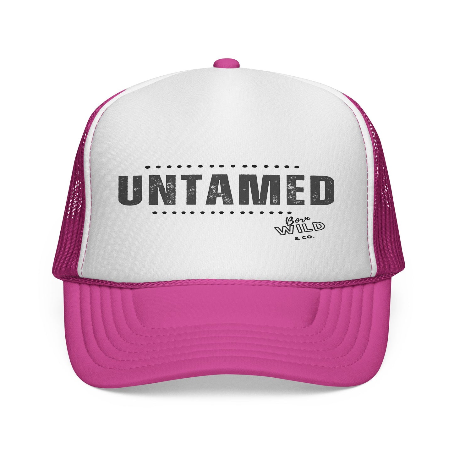 Untamed Trucker Cap - Funny  Baseball Hat for Outdoors,  Gift
