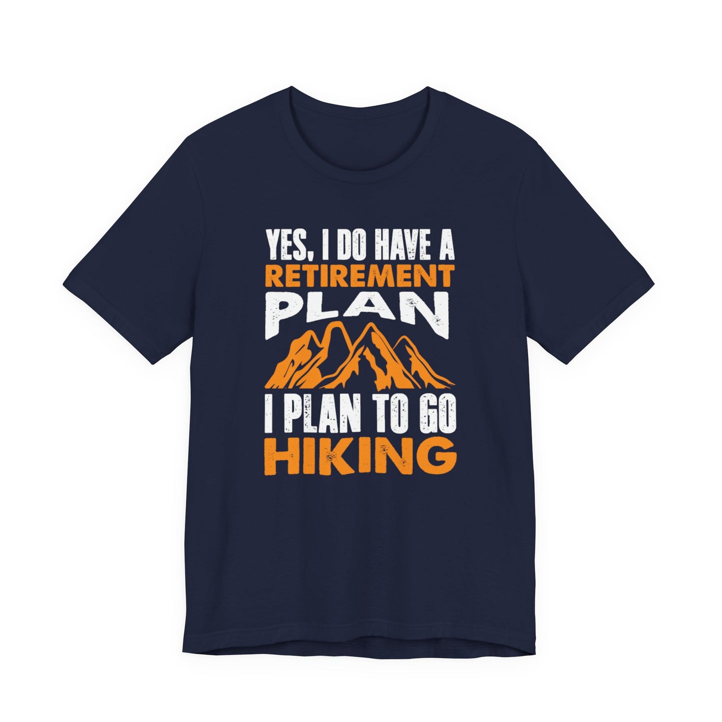 Vibrant Hike-Into-Retirement Tee