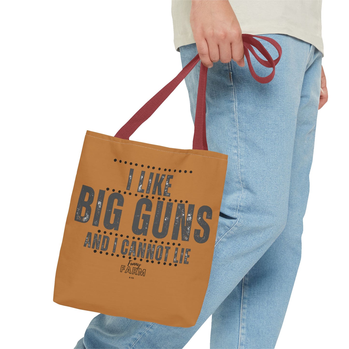 I Like Big Guns and I Cannot Lie Tote