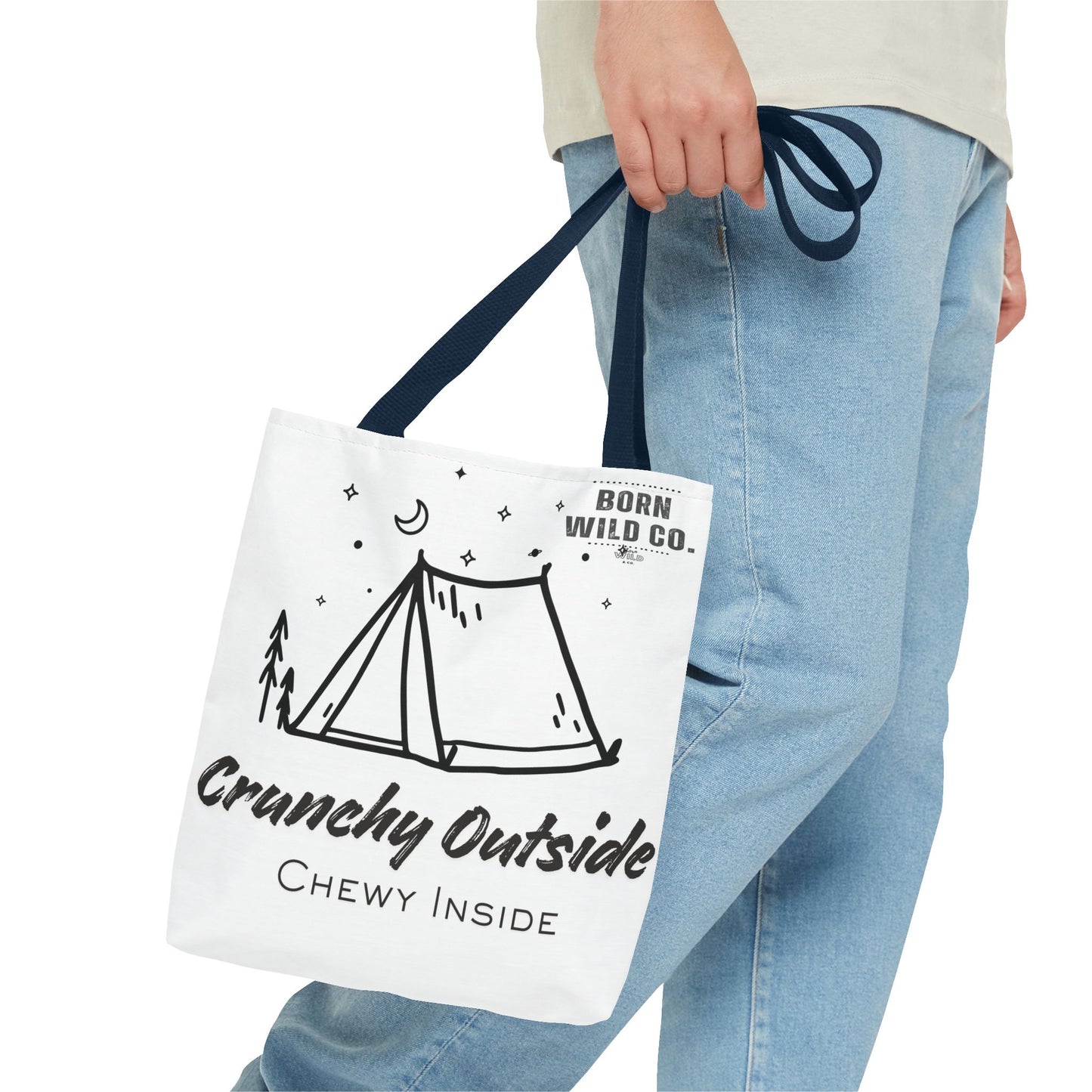 Crunchy Outside, Chewy Inside Tote Bag