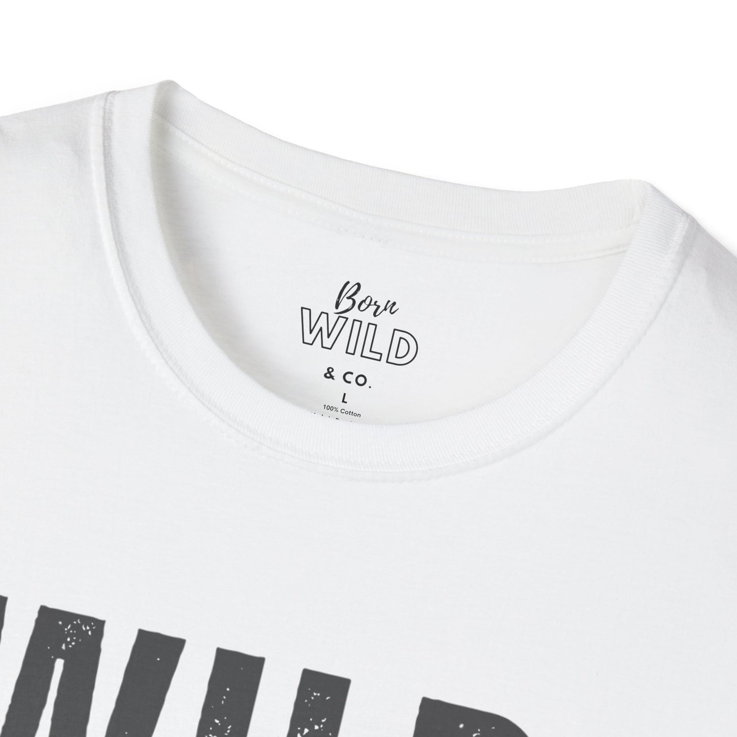 Wild One T-Shirt — 'Wild One' Bold Typography Casual Tee
