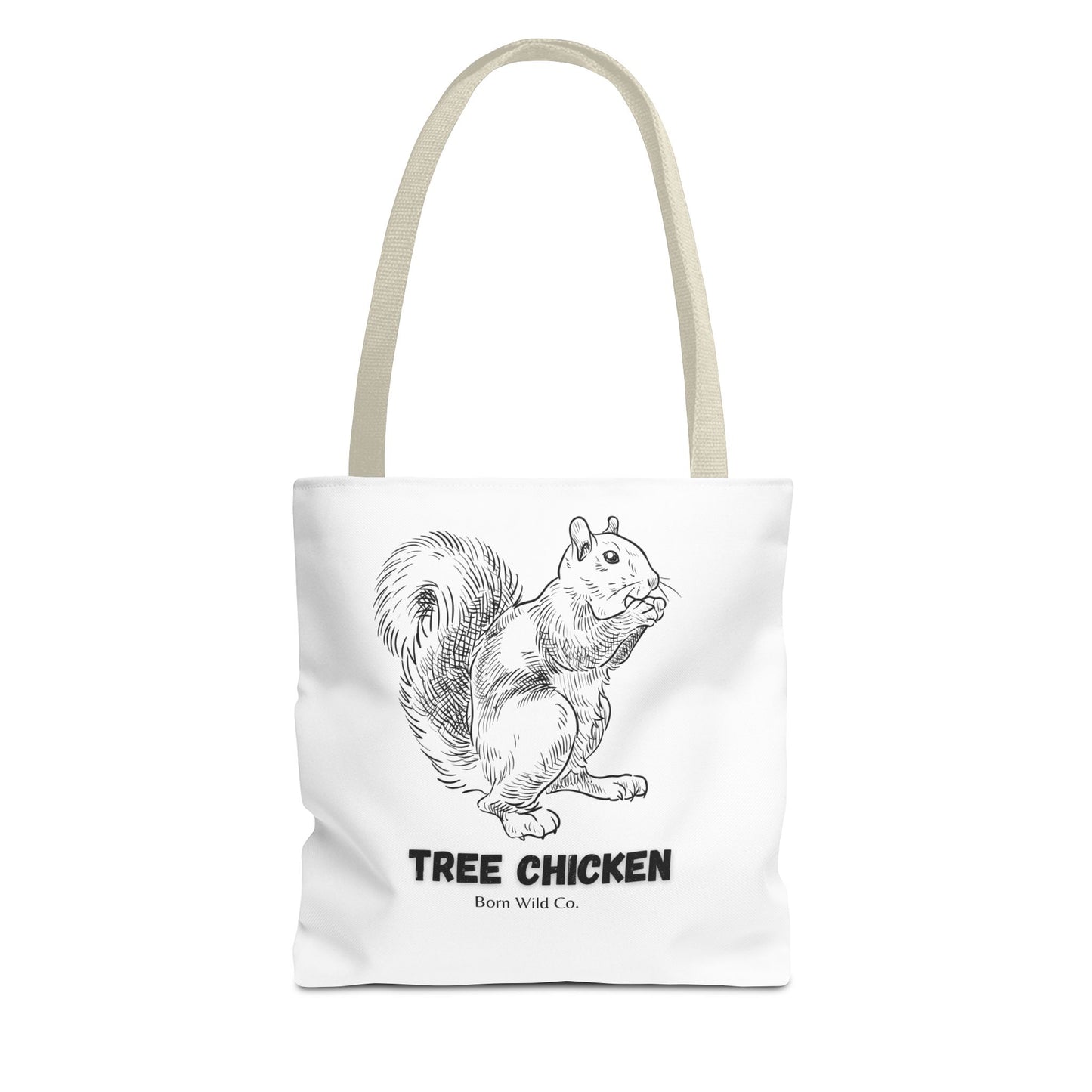 Tree Chicken Tote Bag