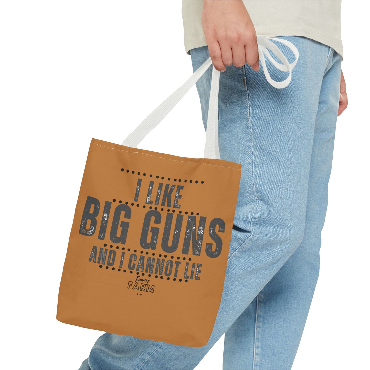 I Like Big Guns and I Cannot Lie Tote